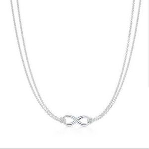 AUTHENTIC Tiffany & Co. Infinity Pendant Necklace